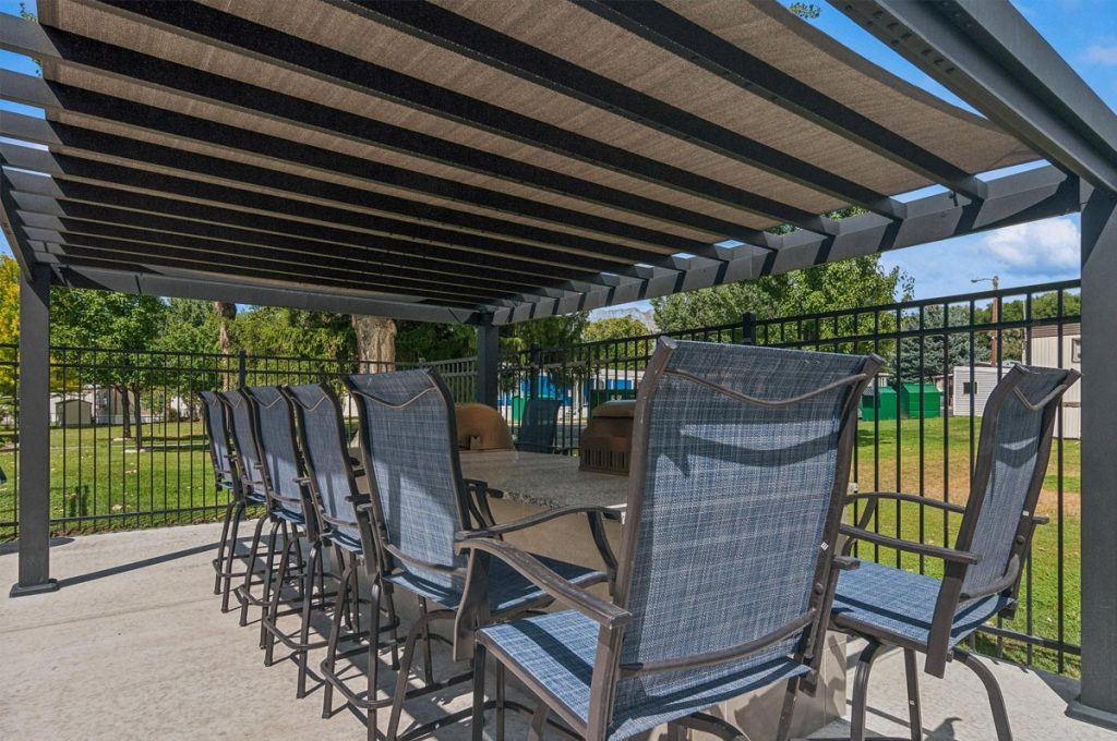 Outside patio